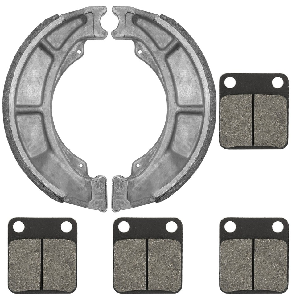 Front Brake Pads And Rear Brake Shoes For Suzuki LT-F250 Ozark 250 2007-2014