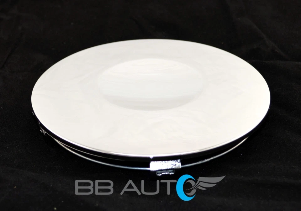 1995-2000 BUICK RIVIERA PARK AVE LESABRE CHROME WHEEL CENTER CAPS HUBS SET NEW - Image 3 of 4