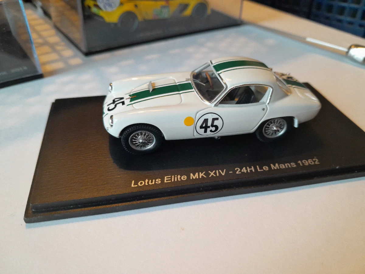 Lotus Elite MK14 40 24 Heures du Mans 1961 Spark S8207 - Miniatures