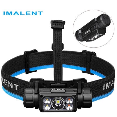 IMALENT HT70 LED Stirnlampen 3500 Lumen Wiederaufladbar mit Rot & Warmlicht