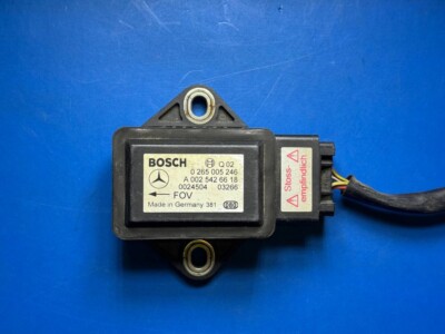 03-06 MERCEDES W220 S/G-CLASS YAW TURN RATE ACCELERATION SENSOR A0025426618 OEM