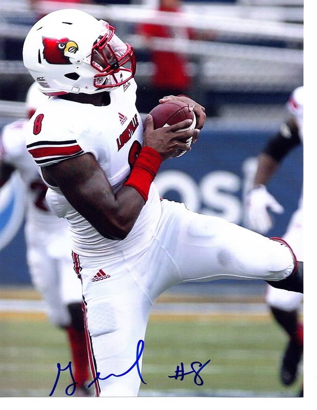Gerod Holliman Louisville Cardinals signed autographed football photo 2015Draft!