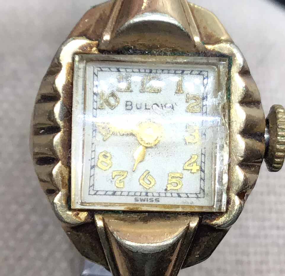 Vintage Ladies Bulova 17 Jewels Wrist Watch  display picture 3