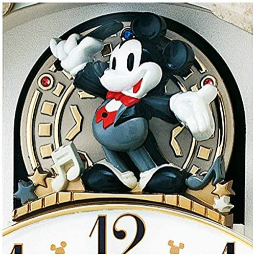 SEIKO CLOCK wall clock mickey mouse Radio Analog Trick 12 songs