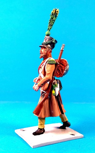 Infantería Francesa Desmontada en Abrigos, Metal Blanco 60 mm 1/30 Figura Kit - Imagen 21 de 155