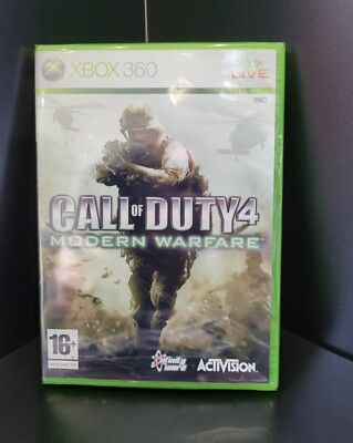 Call of Duty 4 Modern Warfare XBox 360 NEW Sealed Original UK Version