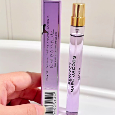 New Marc Jacobs Perfect Elixir EDP Perfume Travel Spray 10ml/0.33