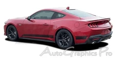 2024-2025 Ford Mustang Door Stripes Body Decals COAST Rocker Panel Graphics