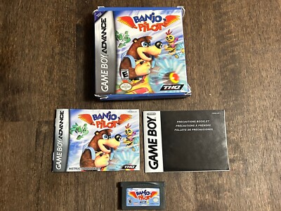 Jeu Banjo Pilot Pour Game Boy Advance - Version PAL - État Très Bon Avec Boîte