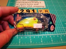 V1291 PR RARE TOM MANN'S THIN MANN FISHING LURE W BOX NIB NOC