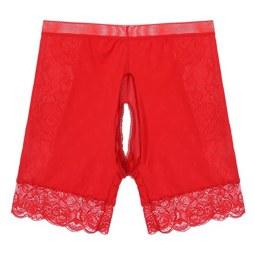 Ropa interior para mujer Nylon Pantalones cortos para niños Pantalones cortos de fiesta Transpirables Panty Ropa de club nocturno Calzoncillos - Imagen 39 de 57