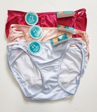 3 Vanity Fair Illumination Bikini Panty Multi 18108 Sz 8/XL - NWT