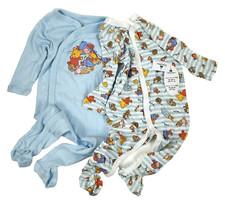 Winnie the Pooh Disney Parks Authentic 2 Pack Baby Sleeper  Size 9 Months
