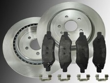 2 Bremsscheiben Keramik Bremsklötze hinten Chevrolet Camaro 3.6L V6 2010 - 2014