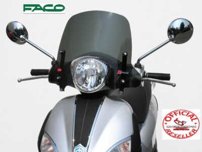 Piaggio Liberty 50 4T RST 04/15 Windshield Low Smoke Faco