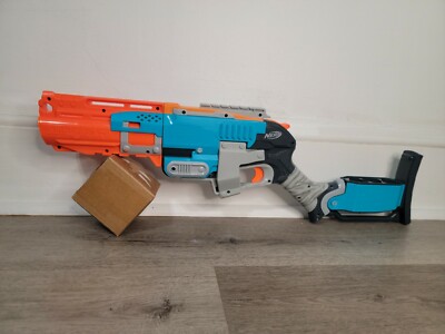 Nerf Zombie Strike Sledgefire w/ 1 Original Shell | Tested/Works