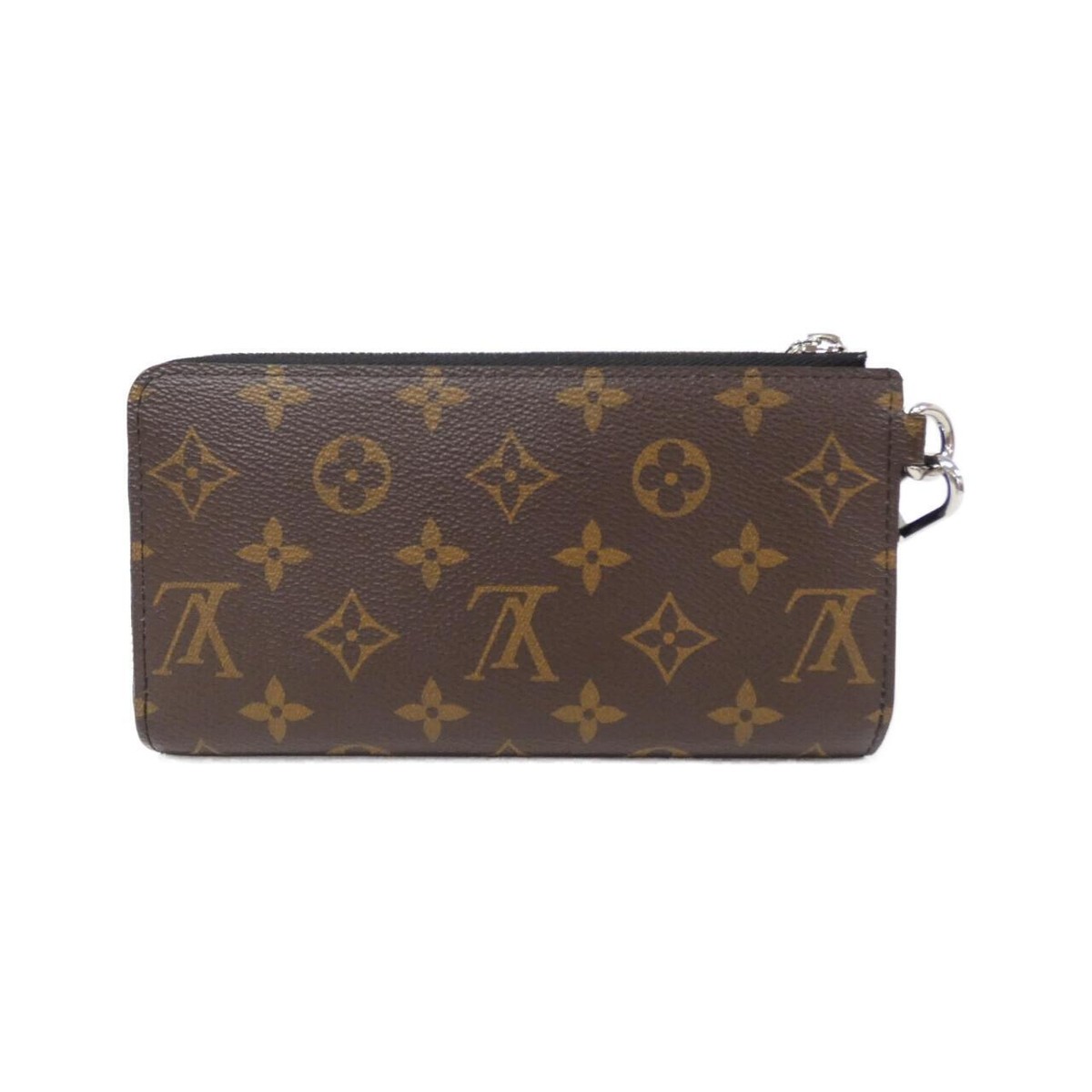 Authentic LOUIS VUITTON Monogram Macassar Zippy Dragonne M69407 