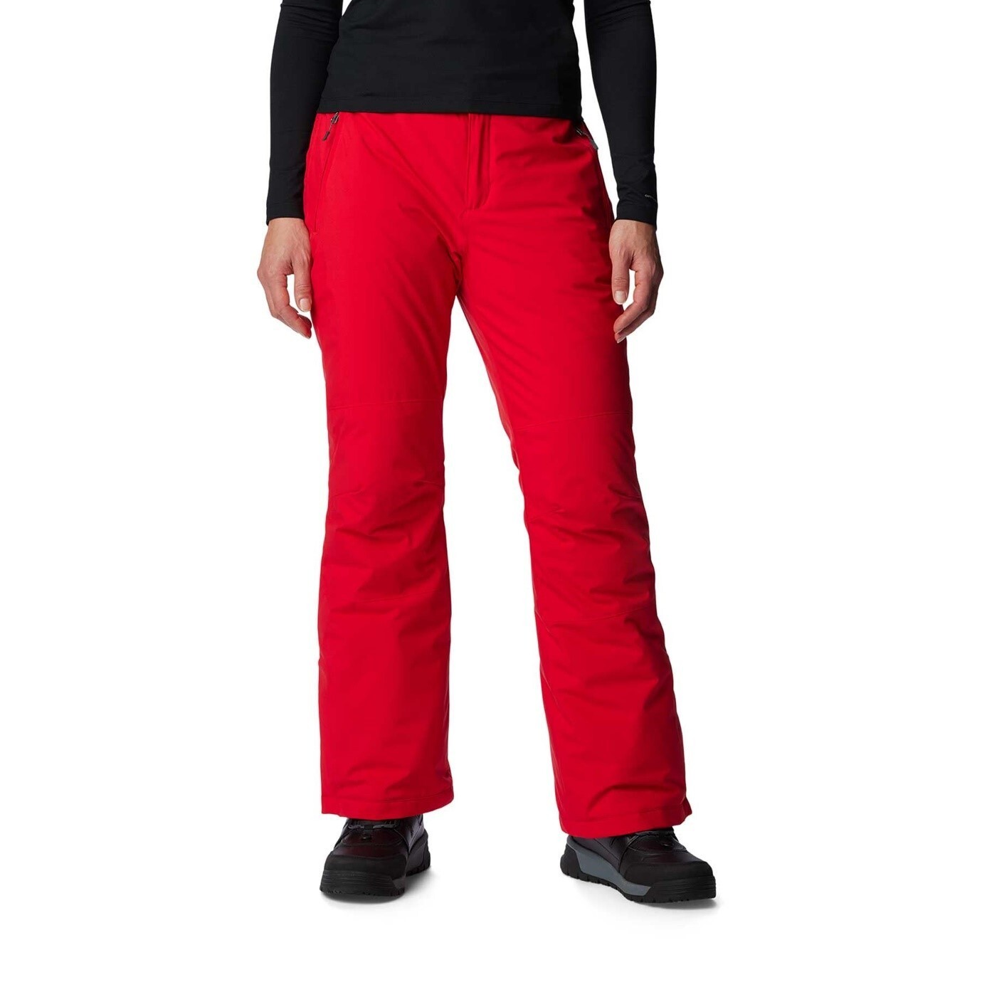 Pantalones de esquí aislados Columbia Shafer Canyon para mujer - rojos - medianos - nuevos con etiquetas