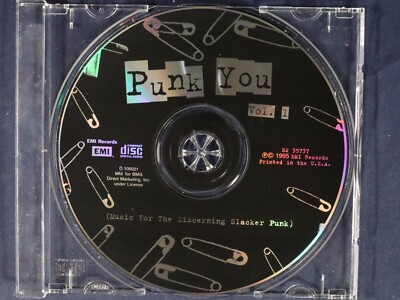 Punk You: Music for the Discerning Slacker Punk Vol 1 {CD Disc Only No Tracking}
