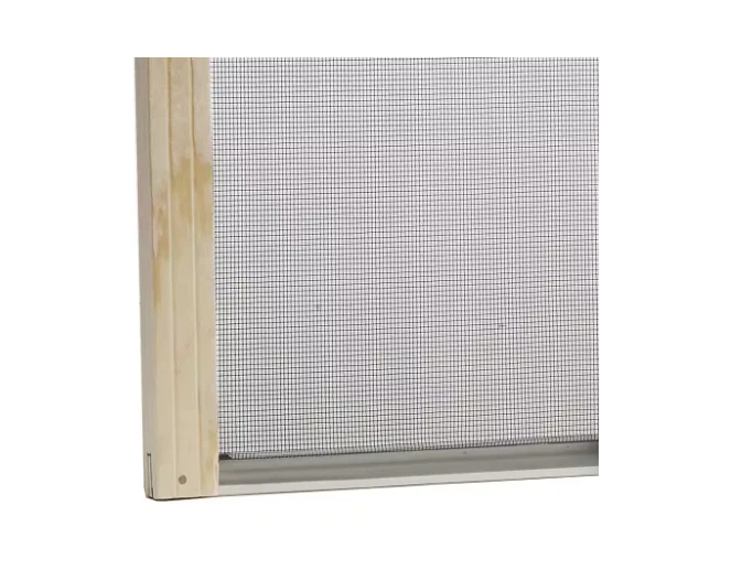 21–37" W x 18" H Adjustable Window Screen – Clear Wood Frame, Easy Fit - Image 3 of 4