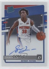 2020-21 Panini Donruss Optic Rated Rookie Signatures Saben Lee #191 Auto 1u6