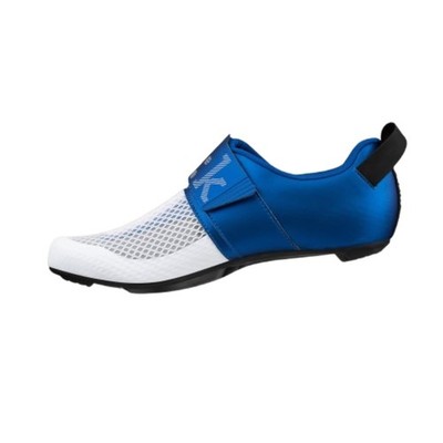Fizik Transiro Hydra, Innovative Triathlon Shoes White/Metallic Blue 11
