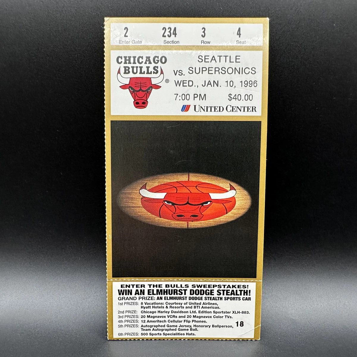 Basketball 1996 Vintage Sports Ticket Stubs Just Listed 2026