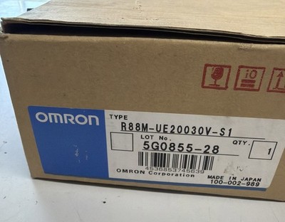 3~Brushless Servomotor Motor Synchronmotor Omron R88M-UE20030V-S1 Neu New