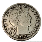Terrific Condition 1915 S San Francisco Barber Early Half 50C Silver Half Dollar