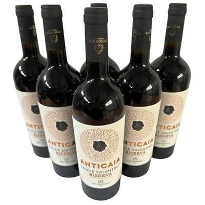 Cantina San Donaci, Anticaia Salice Salentino Riserva DOP 2018, 6 × 0,75