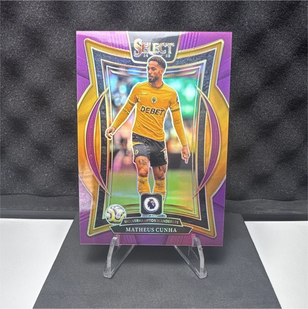 2024-25 Select Premier League Matheus Cunha #26 Purple /140