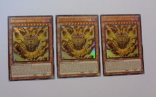 Playset: 3x The Legendary Exodia Incarnate LDK2-ENY01 Ultra Rare, 1st Ed, VLP 