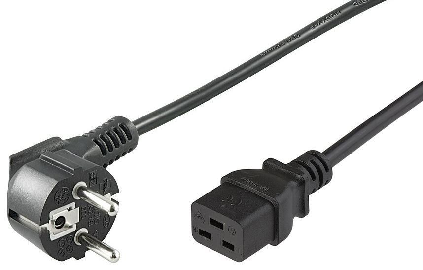 MicroConnect PE07719005 Power Cord CEE 7/7 - C19 0.5m