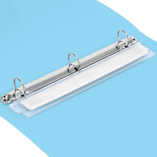 3 Hole Punch, Portable 3 Hole Puncher for 3 Ring Binder, Upgraded Scrap Containe