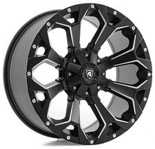 Alloy Wheels 20" Spartan SW1 Black Polished Face For Nissan Armada [WA60] 03-15