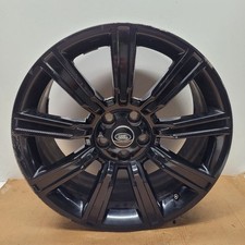 OEM Wheel 21x9-1/2 Alloy 9 Spoke Gloss Black Fits 2017-2022 RANGE ROVER SPORT