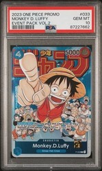 Monkey D. Luffy P-033 Event Pack Vol. 2 One Piece Promo