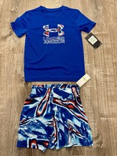 Boy Under Armour Tee  Short Set