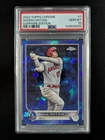 2022 Topps Chrome Baseball SHOHEI OHTANI Sapphire SP LA Angels #1 PSA 10