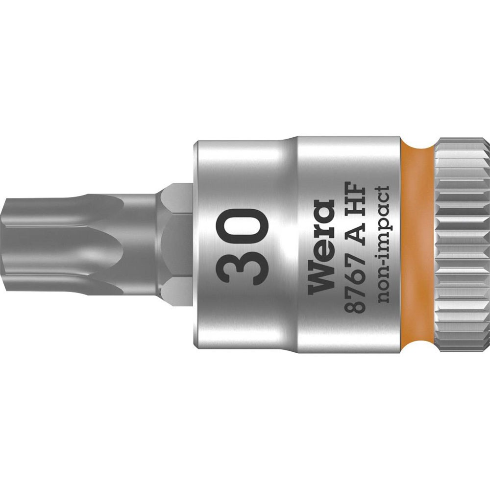 Wera 8767 A HF TORX® Zyklop Bit Socket - Hold Func 1/4"" TX 30 x 28mm