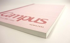 Campus Notebook, a 7Mm Ruled, Semi-B5, 100 Sheets, 30 Lines, Pink, Japan