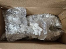 Lot 48 VTG Miniature White Alabaster Resin Cherub Angel w/ Violin Craft Figure