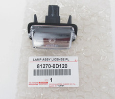 Toyota Yaris P21 Kennzeichenleuchte hinten 812700D120 NEU ORIGINAL