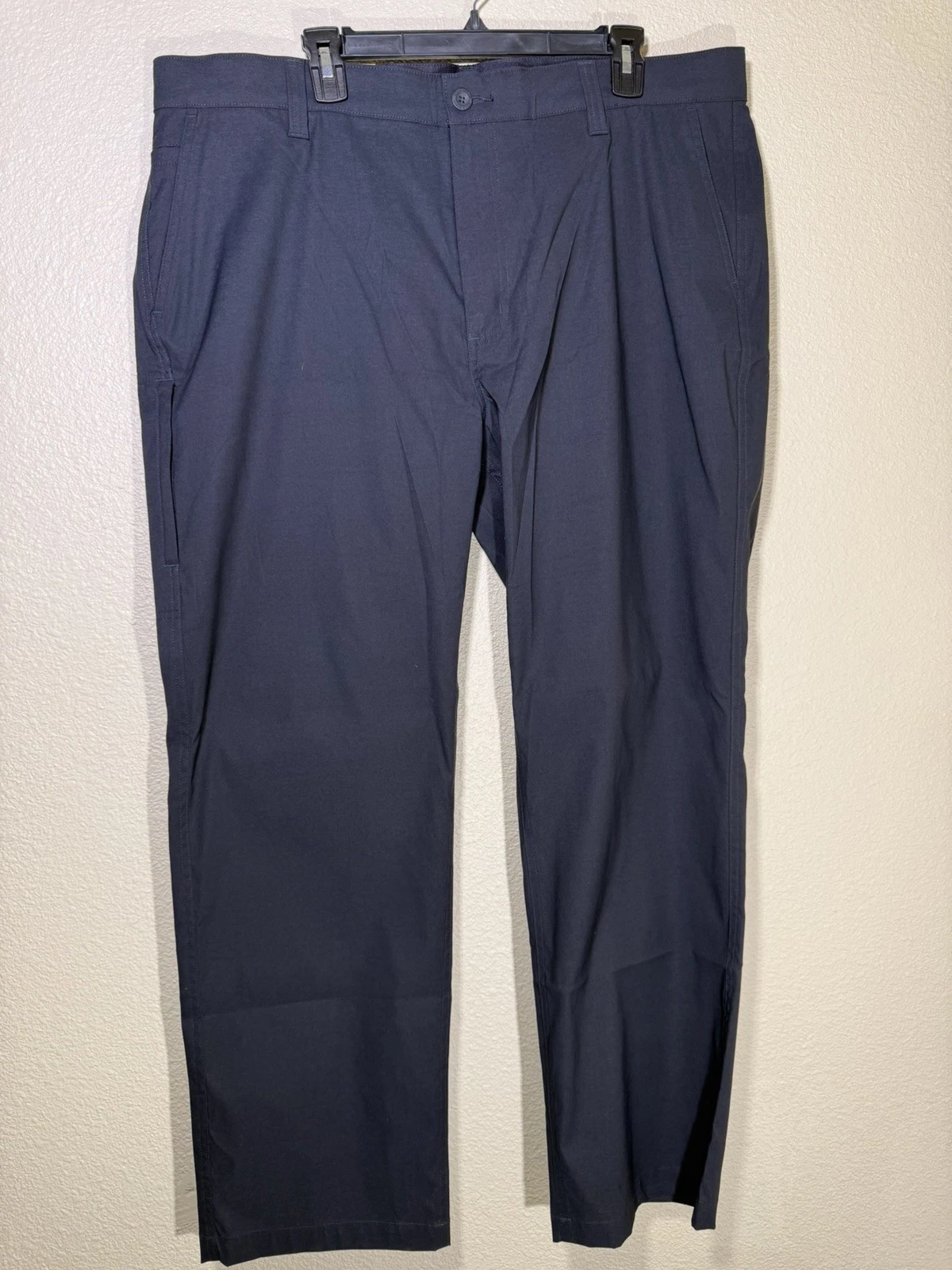 Eddie Bauer Black Tech Chino Pants NWT lightweight Bagged Men’s 40x30