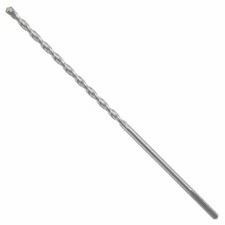 Bosch Lbh007 2-Cutter Hammer Drill Bit, Three-Flat Shank 5/16" X 12"L,  Round