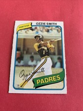 Vintage Baseball Card 1980 Opee Chee No.205 Ozzie Smith 2nd Year Card 