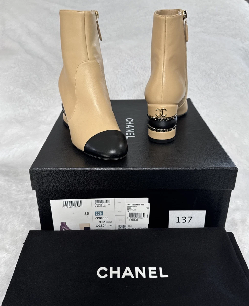 CHANEL Beige Boots for Women for sale | eBay