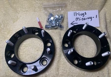 KSP Performance 2Pc  6X5.5-106-H1.25 Wheel Spacers Forged F68 6 lug Toyota READ!