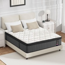 12" 14" Gel Memory Foam Mattress Twin Full Queen King Hybrid Spring Bed in a Box
