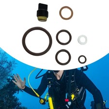 Scuba Diving Tan, Dive Tank Parts Kit Anti- Portable &